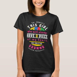 There's This Girl She Calls Me Gramma Women Mother T-Shirt