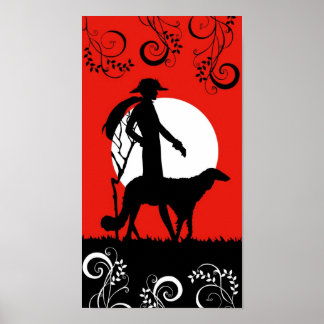 THERESA in Red Poster