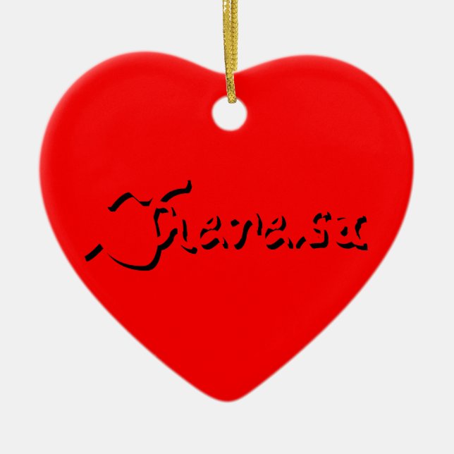 Theresa Ornament (Front)