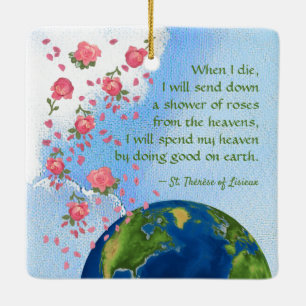 +Therese America Ceramic Ornament