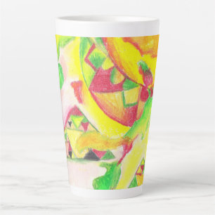 Thermal Abstract by AnyaC 2 Latte Mug