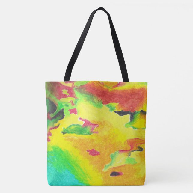 Thermal Abstract by AnyaC Tote Bag (Front)