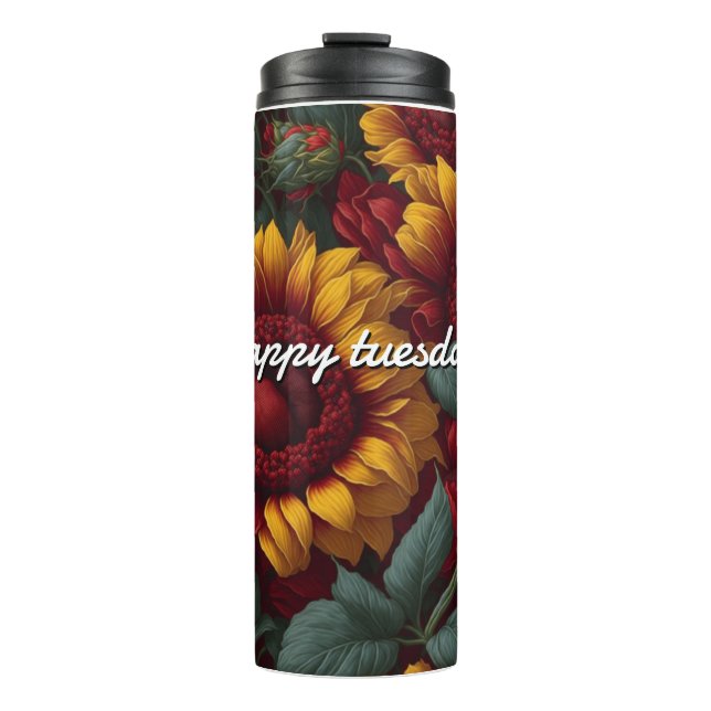 thermal glass tumbler (Front)