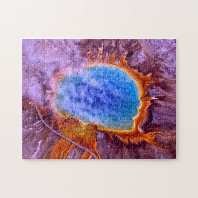 Thermal Springs Wyoming. Jigsaw Puzzle (Horizontal)