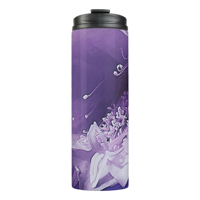 Thermal Tumbler Cactus Orchid Indigo Touch (Front)