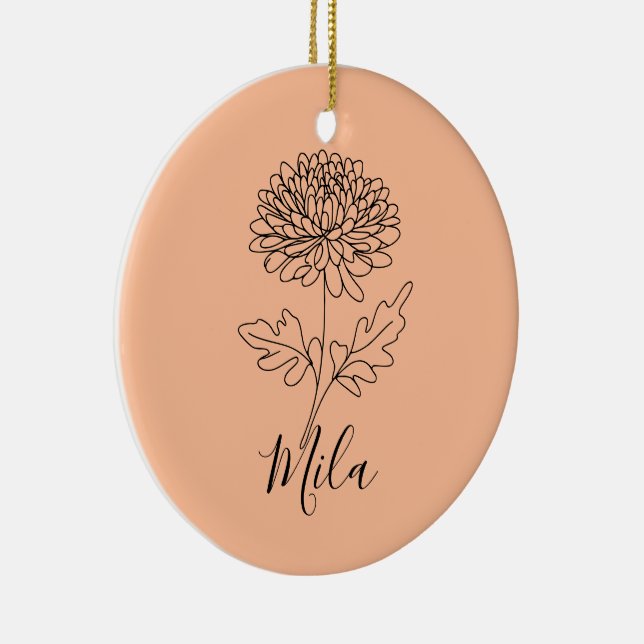 Thermal Tumbler Ceramic Ornament (Right)