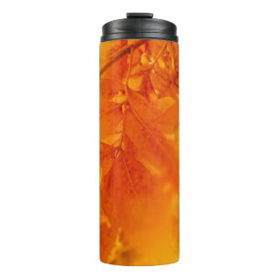 Thermal Tumbler Coloured Autumn Glow Leafs