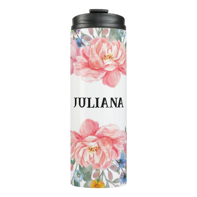 Thermal Tumbler Floral (Front)