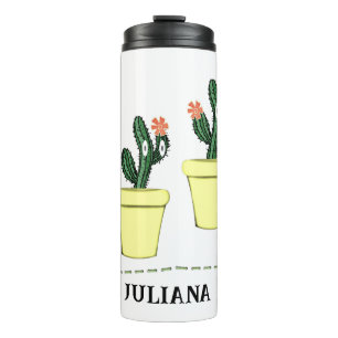Thermal Tumbler Floral Cactus