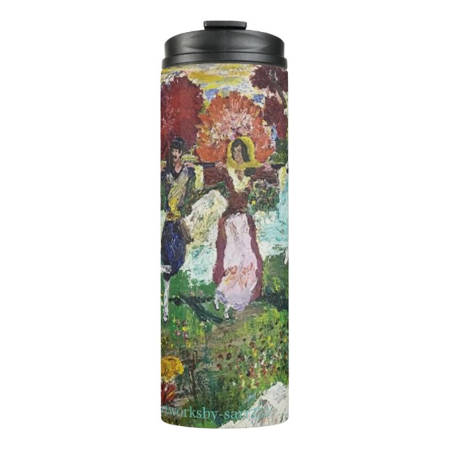 Thermal Tumbler : GRECIAN FESTIVAL (Front)
