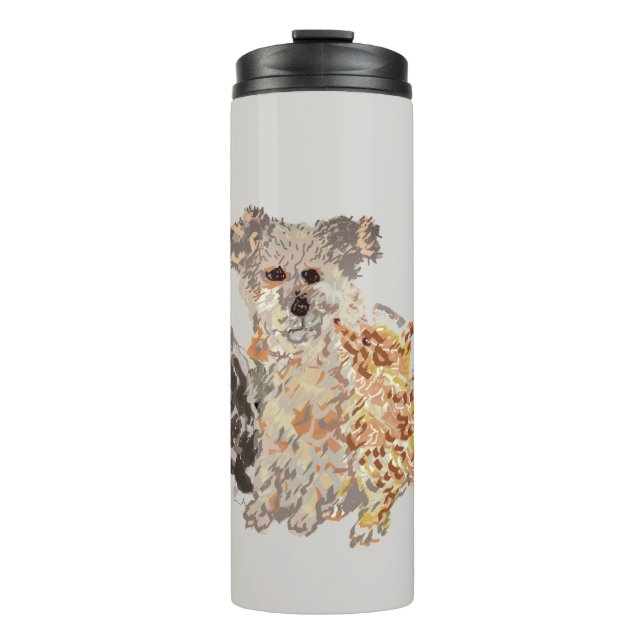 Thermal Tumbler : Love of Pets (Front)