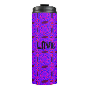 Thermal Tumbler LOVE PINK -MANDALA MODERN