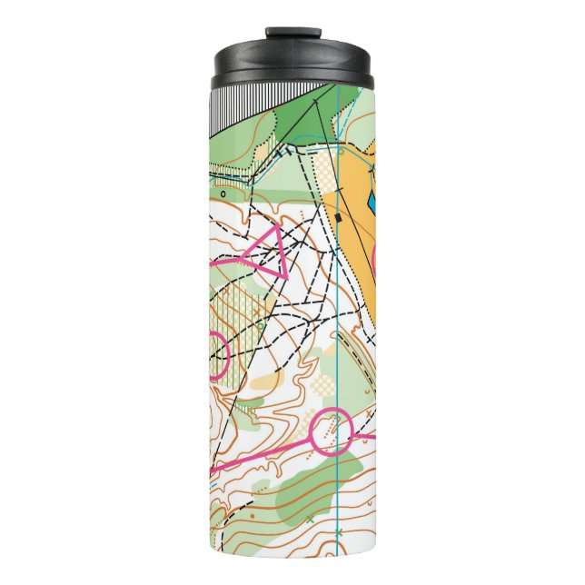 Thermal Tumbler - Orienteering map (Front)