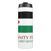Thermal Tumbler Palestine support