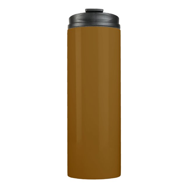 Thermal Tumbler Solid Brown (Front)