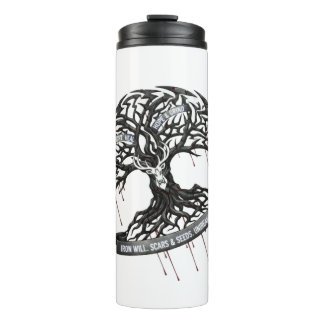 Thermal Tumbler Strength Through Pain motivation 