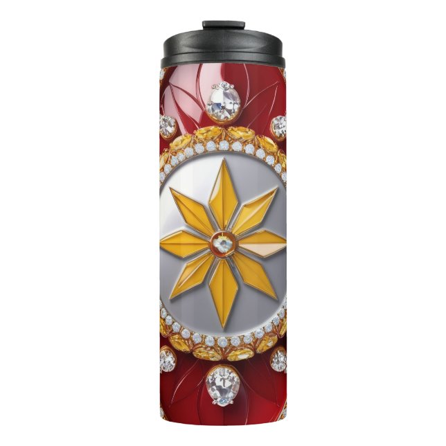 Thermal Tumbler with Colombian Colours (Front)