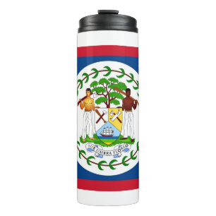 Thermal Tumbler with flag of Belise