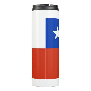 Thermal Tumbler with flag of Chile