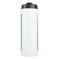 Thermal Tumbler with flag of Italy