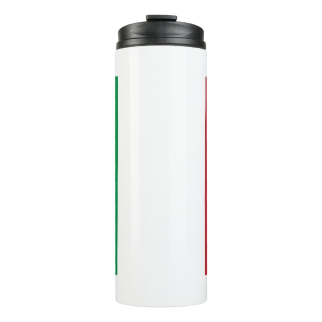 Thermal Tumbler with flag of Italy (Front)