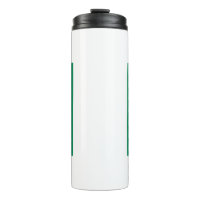 Thermal Tumbler with flag of Nigeria