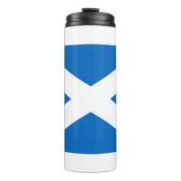 Thermal Tumbler with flag of Scotland
