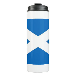 Thermal Tumbler with flag of Scotland