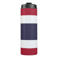 Thermal Tumbler with flag of Thailand