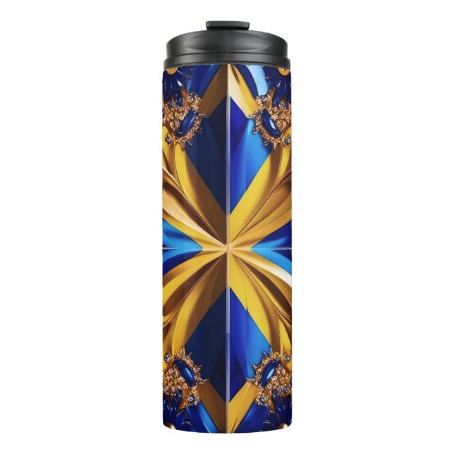 Thermal Tumbler with Sweden Colours (Front)