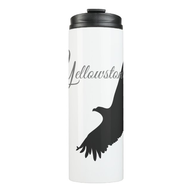 Thermal Tumbler-Yellowstone Eagle Thermal Tumbler (Front)