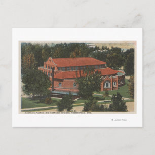 Thermopolis, WY - View of Washakie Plunge Postcard