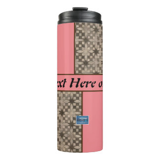 Thermos (Peach LED S.C.C.) RFPMDesigns ©️2023 Thermal Tumbler