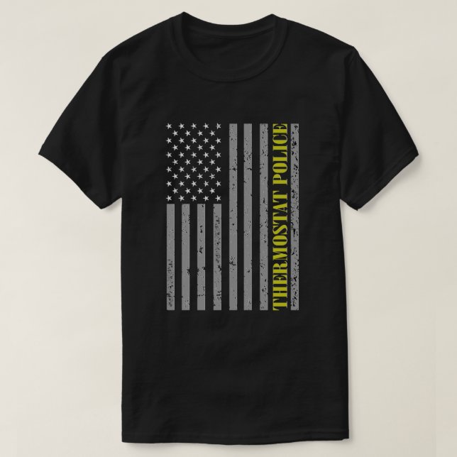 Thermostat police T-Shirt (Design Front)