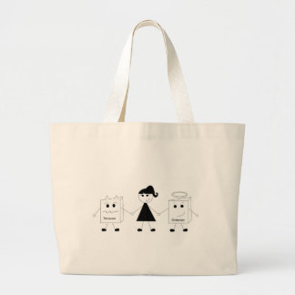 thesaurus and dictionary large tote bag