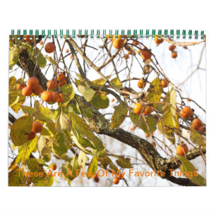 These Are A Few Of My Favourite Things Calendar