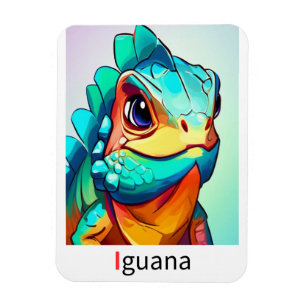 These are coloured alphabet flashcards. magnet