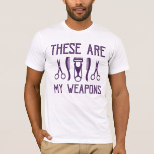 These Are My Weapons T-Shirt
