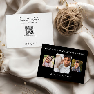 These Kids are Getting Married 3 Photos  Invitation
