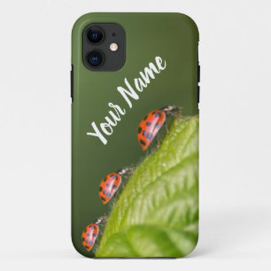 These little ladybugs grant a lucky day! iPhone 11 case