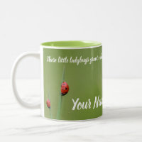 These little ladybugs grant a lucky day! Two-Tone 