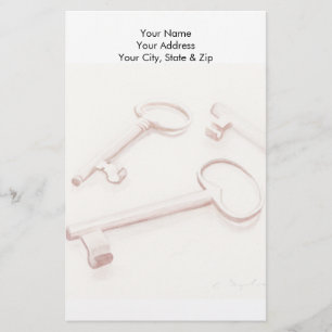 These Three Keys Stationery
