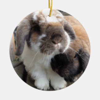 These two will bring much furriness to your tree ceramic tree decoration