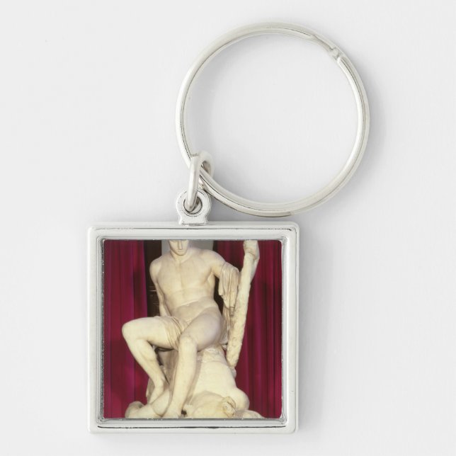 Theseus and the Minotaur, 1782 Key Ring (Front)