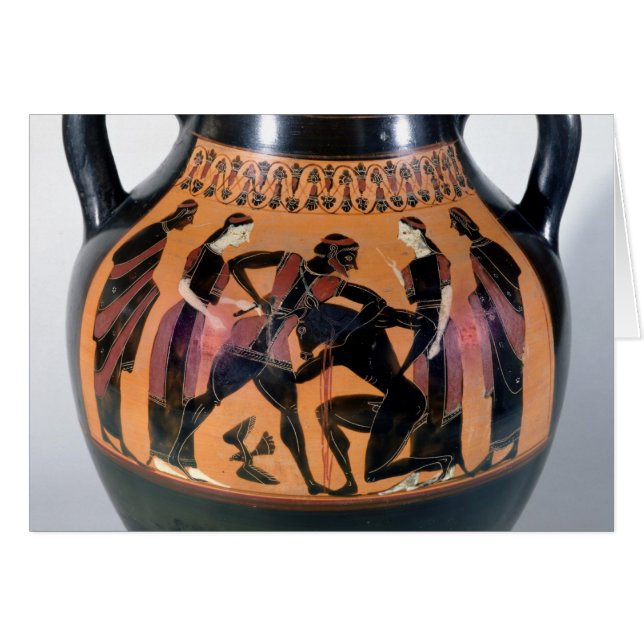 Theseus Fighting the Minotaur (Front Horizontal)