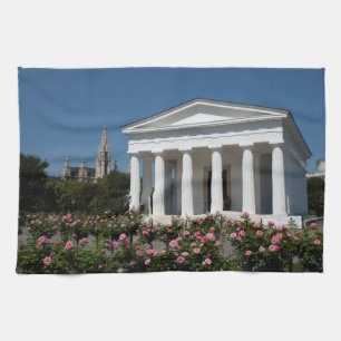 Theseus Temple Vienna Austria Tea Towel