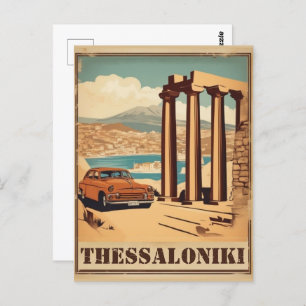 Thessaloniki city, Greece vocation souvenir Postcard