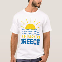 Thessaloniki Greece Sunshine And Sea Men's White