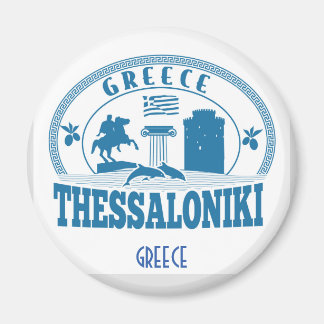 Thessaloniki Travel Souvenir Magnet