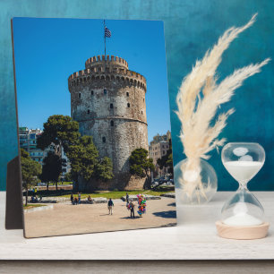 Thessaloniki White Tower Plaque